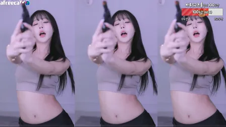 BJ韩璐加特林热舞后背摇20230217舞蹈剪辑